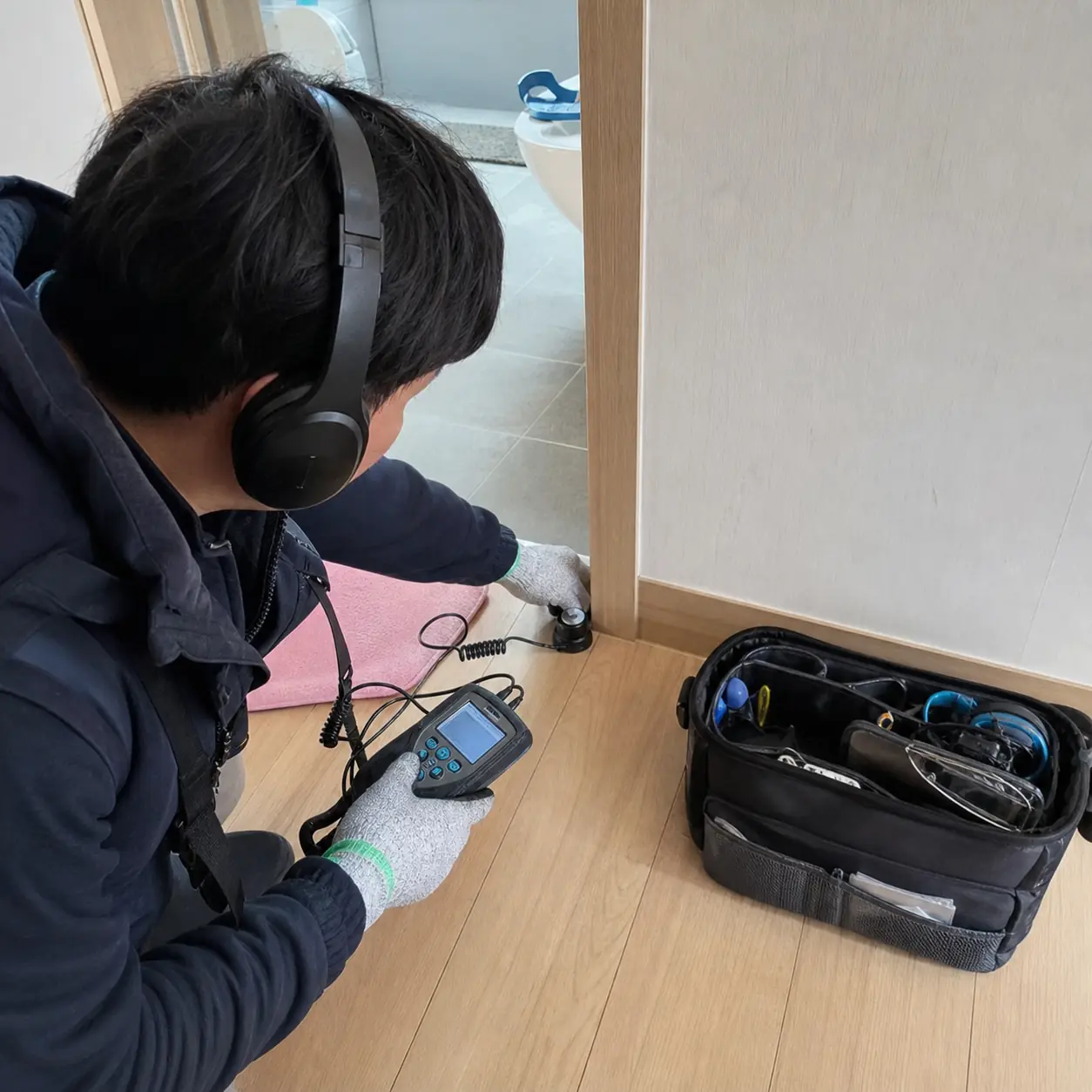 연천군 백학면 누수탐지 시공조치
